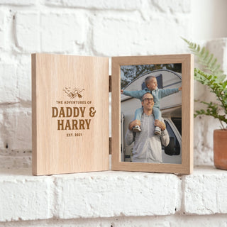 Outdoor Adventure Memories Wooden Photo Frame