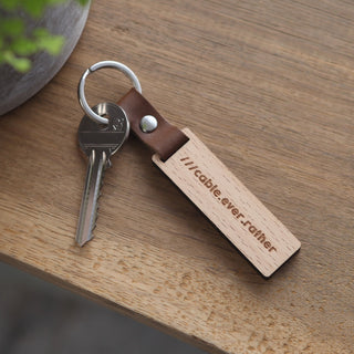 What Three Words Location Keyring