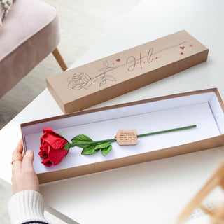 Single Boxed Forever Rose Keepsake