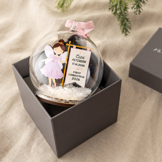 Sugar Plum Fairy Personalised First Christmas Bauble