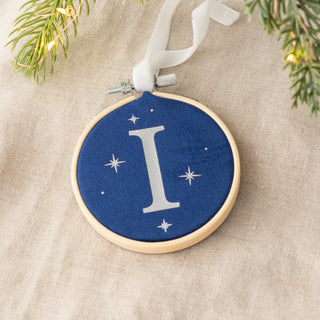 Classic Monogram Mini Velvet Hoop Decoration