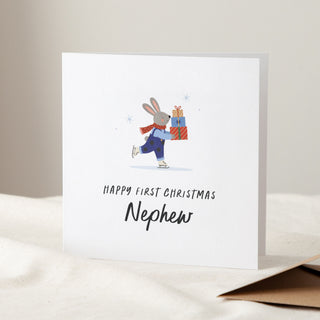 Festive Friend First Christmas Greetings Card