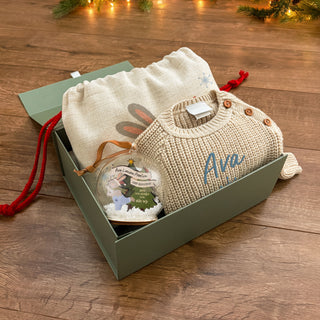 Festive Animals First Christmas Boxed Gift Set