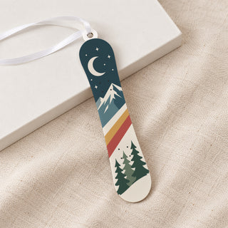 Personalised Festive Snowboard Christmas Decoration Set