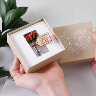 A Dozen Forever Roses Keepsake