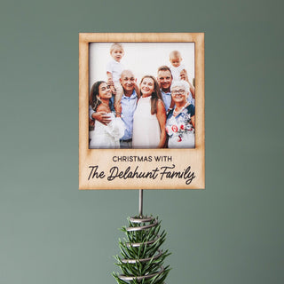 Personalised Photo Christmas Tree Topper