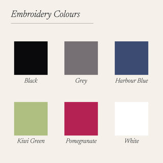 Embroidered Initials Personalised Kids Backpack