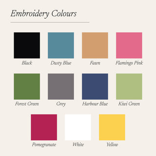 Embroidered Initials Personalised Golf Towel for Him