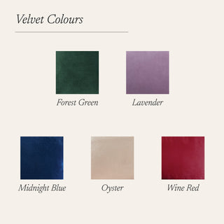 Family Name Christmas Velvet Hoop