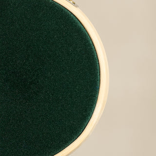 First Christmas Velvet Hoop Christmas Tree Decoration