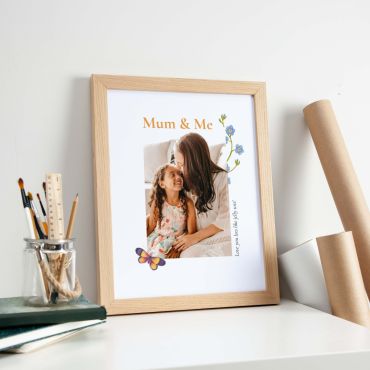 Butterfly Name Photo Print