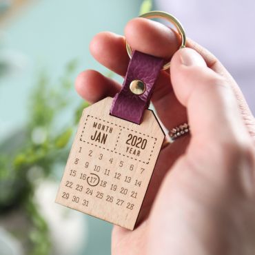 A Date To Remember Calendar Keyring