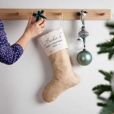 Personalised First Christmas Stocking