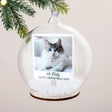Personalised Pet Photo Bauble
