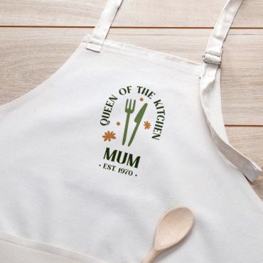 Queen of the Kitchen Personalised Apron