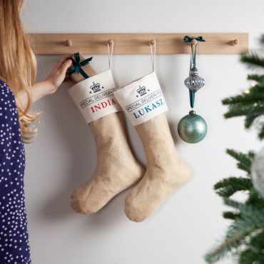 Personalised Special Delivery Christmas Stocking