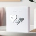 Metallic Hearts Mother's Day Card