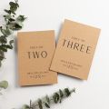 Simple Elegance Bold Table Number Cards