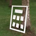 Green Eucalyptus Wedding Table Plan Cards
