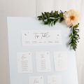 Moon & Stars Wedding Table Plan Cards