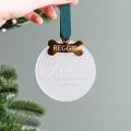 Pets Acrylic Hanging Decoration with Gold Charm