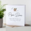 Bear & Cub First Father's Day Card