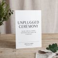 Simple Elegance Small Printed Wedding Signs