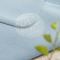 Scattered Hearts Names & Date Foiled Wedding Stickers