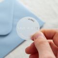 Simple Elegance Save the Date Foiled Wedding Stickers