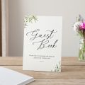 Olive Personalised Wedding Guest Book