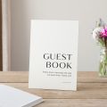 Personalised Minimal Wedding Guest Book