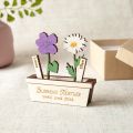 Couple's Birth Flower Mini Keepsake Gift