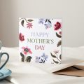 Illustrated Florals Personalised Mother's Day Card