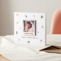 Personalised Photo Magnet Floral Mother's Day Keepsake Card