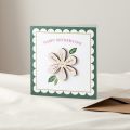 Personalised Wooden Flower Family Mother's Day Keepsake Card