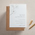 Blossom Foiled Wedding Invitation