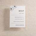 Blossom Printed Invitation Details Card