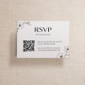 Blossom Printed Invitation Details Card