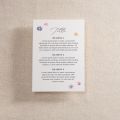 Pressed Floral Printed Invitation Details Card