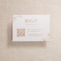 Blossom Foiled Invitation RSVP Card