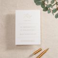 Meadow Foiled Invitation Details Card