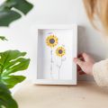 3D Sunflower Family Print