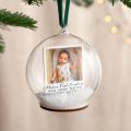 First Christmas Photo Memory Bauble