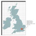 Special Location UK Map Print