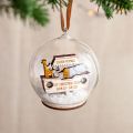Noah's Ark Personalised First Christmas Bauble