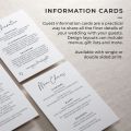 Scattered Hearts Wedding Invitation Suite