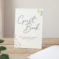 Wildflowers Wedding Guest Book